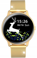 ZEGAREK DAMSKI SMARTWATCH SMS KROKI TRENING PULS