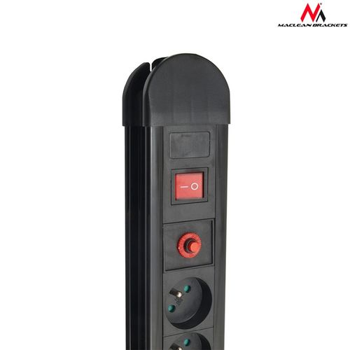 PRZEDŁUŻACZ LISTWA ZASILAJĄCA 10 GNIAZD 1,5m KABEL AUTOMATYCZNY BEZPIECZNIK na Arena.pl