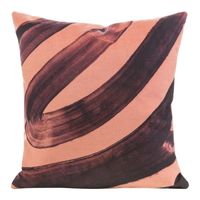 POSZEWKA WELUR VELVET 45X45 CM RÓŻOWA Z NADRUKIEM