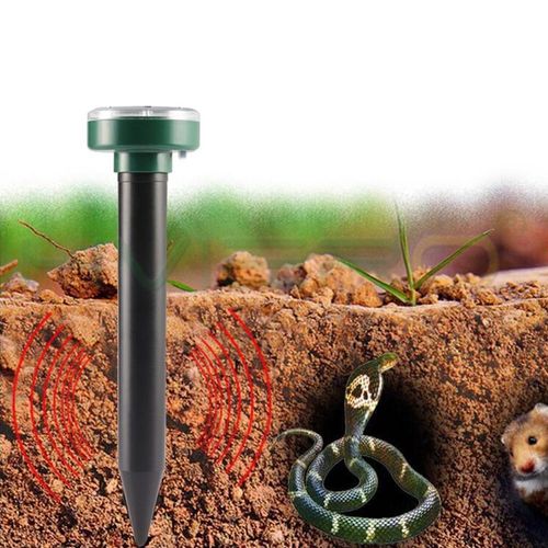 DUŻY Zestaw 4x ODSTRASZACZ na KRETY MYSZY KUNY GRYZONIE SOLARNY ZASIĘG na Arena.pl