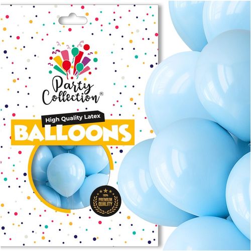 Balony Pastelowe Dekoracje Balonowe Urodzinowe Komunia Chrzest Błękit na Arena.pl