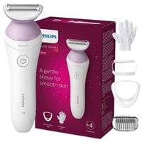 DEPILATOR DO CIAŁA PHILIPS LADY SHAVER GOLARKA MASZYNKA DAMSKA 4 AKCESORIA