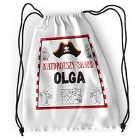 Plecak Sportowy Szkolny Dla Olgi Córki Dziecka Z Nadrukiem Ze Zdjęciem