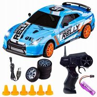 Samochód Zdalnie Sterowany RC 4x4 Auto Na Pilota Do Driftu Duży DRIFT LED