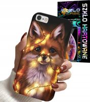 ETUI DO IPHONE 6 PLUS - ZWIERZĘTA MODNE DAMSKIE WZORY + SZKŁO