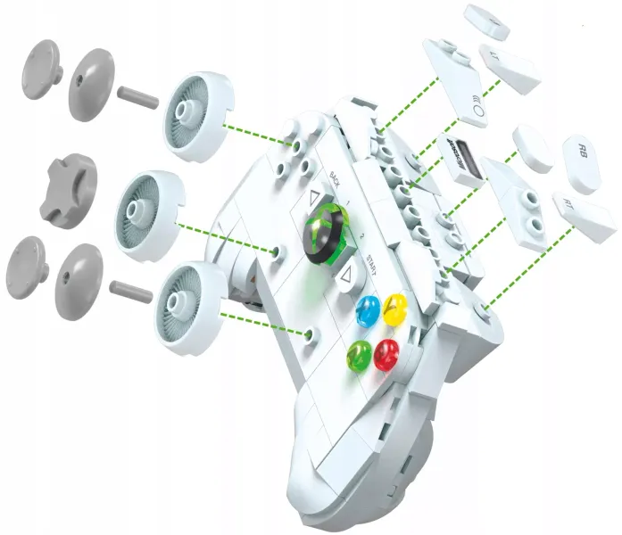 Klocki MEGA Probuilder Showcase Microsoft Xbox 360 zdjęcie 8