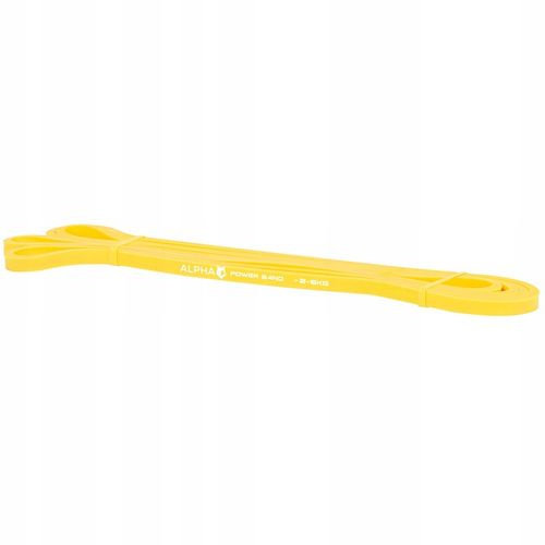 Zestaw 4 Gum Oporowych do Ćwiczeń z Uchwytem Gratis - Power Band ALPHA na Arena.pl