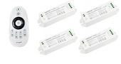 Ściemniacz radiowy 4-strefowy pilot+4 odbiorniki Mi light