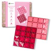 Magnetyczne klocki Connetix - płytki Pastel Pink & Berry Base 2 el.