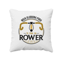 Moja ulubiona pora: to pora na rower - poduszka na prezent