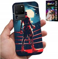 ETUI DO SAMSUNG GALAXY S20 Ultra - BOKS SPORTY WALKI BOKSERZY WZORY + FOLIA