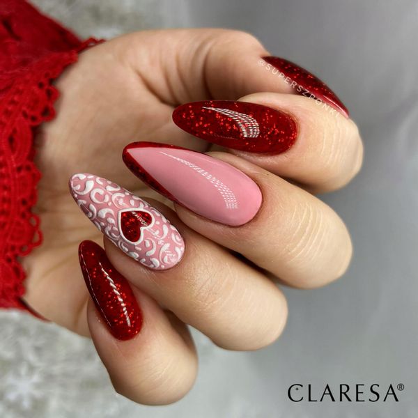 CLARESA LAKIER HYBRYDOWY RED 431 zdjęcie 2