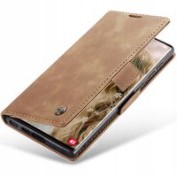 ETUI Z KLAPKĄ DO GALAXY S23 ULTRA SKÓRZANE PORTFEL POKROWIEC ZAMYKANE