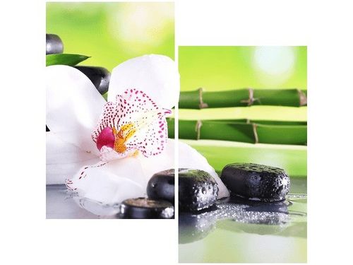 60X60CM KAMIENIE SPA STORCZYK DWU OBRAZ ŚCIAN na Arena.pl