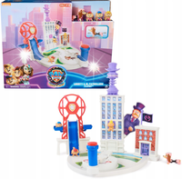PSI PATROL BAZA LIBERTY WYRZUTNIA THE MIGHTY MOVIE+4 FIGURKI POMS