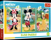 Puzzle 3X50El Myszki Na Wakacjach Trefl 34881 Tr