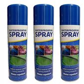 3x DUŻY Impregnat do Odzieży i Butów Skóry 300ml SPRAY Bezwonny