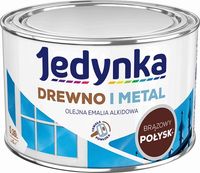 emalia alkidowa do drewna i metalu brązowa 0,36l - 5emal.brą0,4