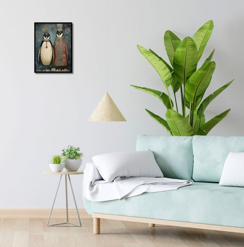 Plakat 30x40cm Królewskie Pingwiny na Arena.pl
