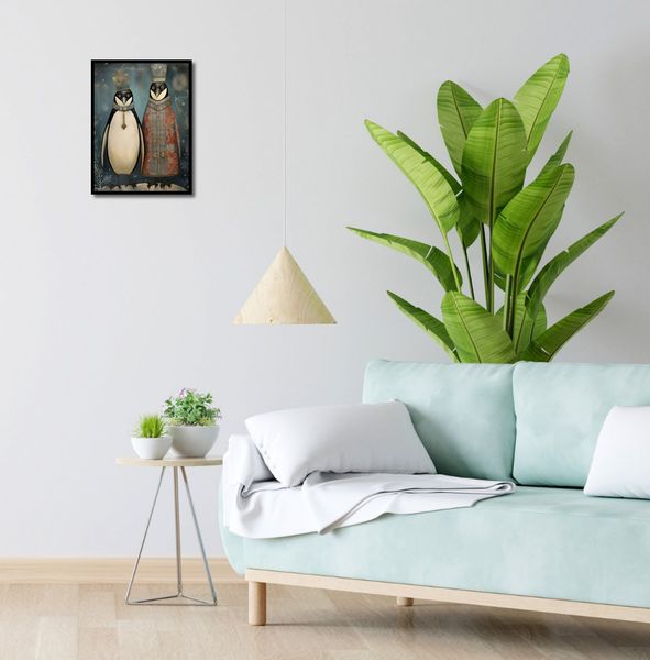 Plakat 30x40cm Królewskie Pingwiny zdjęcie 4