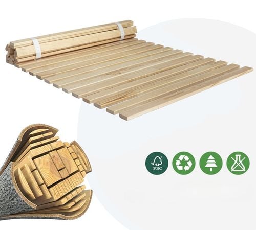 Stelaż do Łóżka Wkład pod Materac 46 Listew Dno Solidny 160x200 na Arena.pl