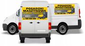Reklama Naklejka na samochód POSADZKI MASZYNOWE