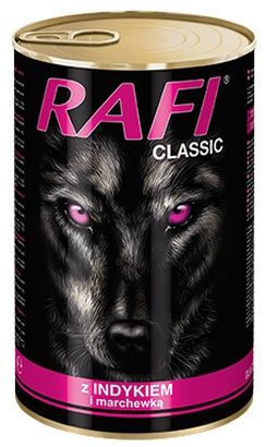 Rafi Pies Classic Indyk I Marchewka W Sosie 1240G na Arena.pl