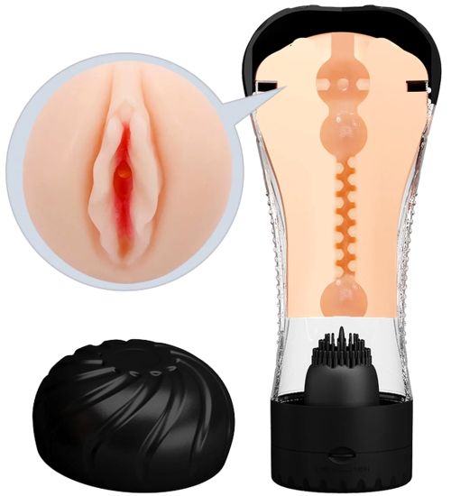 Masturbator Vagina z Wibracjami zdjęcie 1