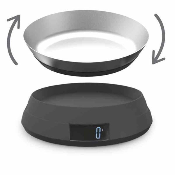 JJ - Waga cyfrowa SWITCH, szara zdjęcie 2