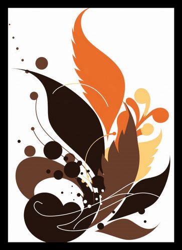 Plakat 21x29,7cm Ognie Jesienne na Arena.pl