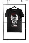 t shirt men black s regular