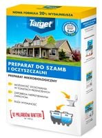 TARGET MOCNE BAKTERIE ŚRODEK DO SZAMBA OCZYSZCZALNI PRZYDOMOWEJ 2,5 KG