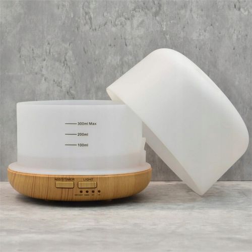 Nawilżacz Powietrza Dyfuzor Zapachowy Aromaterapia Lampka Nocna 300ml na Arena.pl