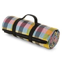 Koc piknikowy w kratkę HARMONY 130X145 wielokolorowy