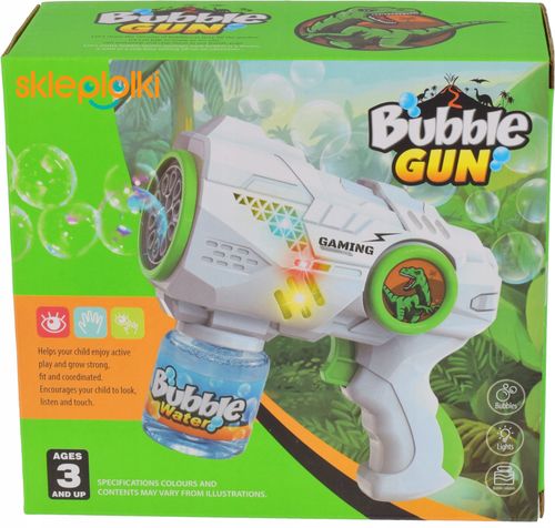 PISTOLET DO BANIEK MYDLANYCH MASZYNKA AUTOMAT ŚWIECI ZABAWKA DLA DZIECI na Arena.pl