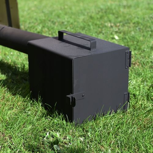 WĘDZARNIA DREWNIANA OGRODOWA SOLIDNA PREMIUM 60 CM PALENISKO XXL 30x30x35 na Arena.pl