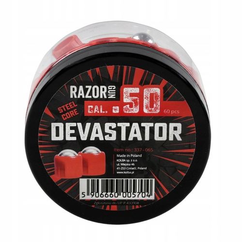 RazorGun Kule Metalowe Stalowe Devastator kal. .50 60 szt. do Umarex na Arena.pl