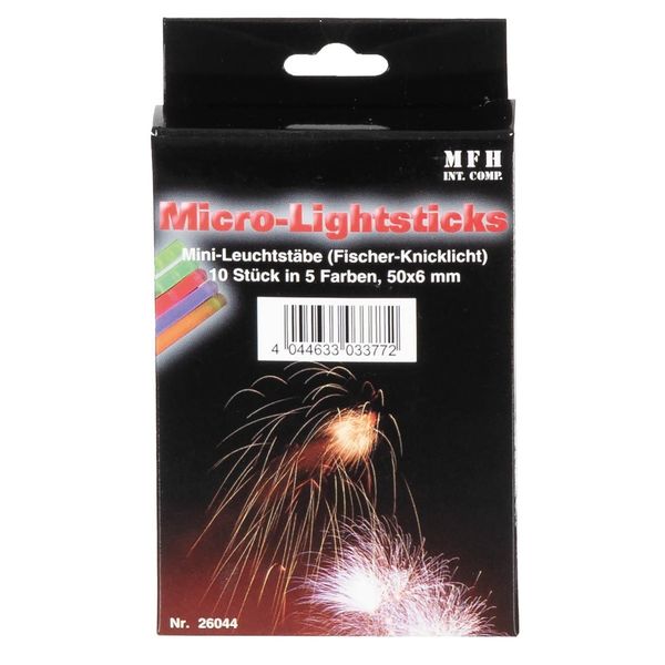 Światło chemiczne Micro-Lightsticks, 10 szt. zdjęcie 1
