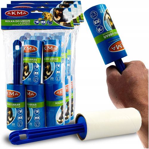 Rolka do Czyszczenia Ubrań z Sierści Wałek 15 szt na Arena.pl