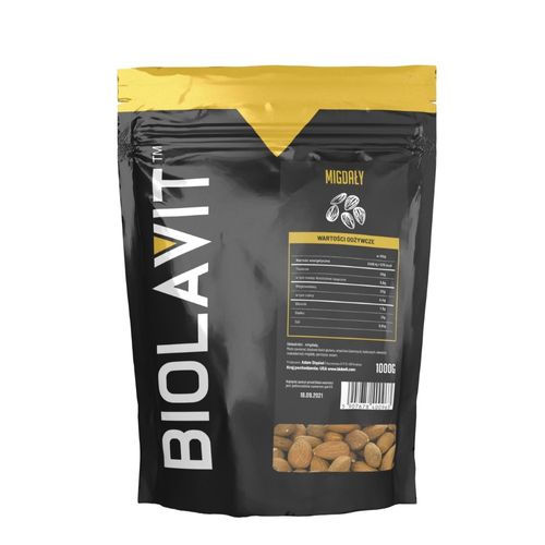 Biolavit Migdały - 1000 g na Arena.pl