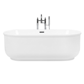 Wanna wolnostojąca biała PINEL