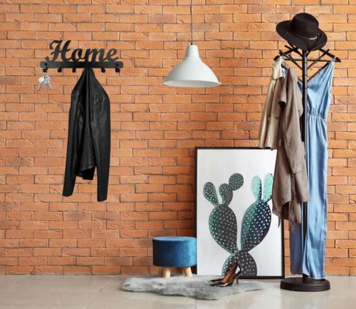 Wieszak ścienny HOME czarny na Arena.pl