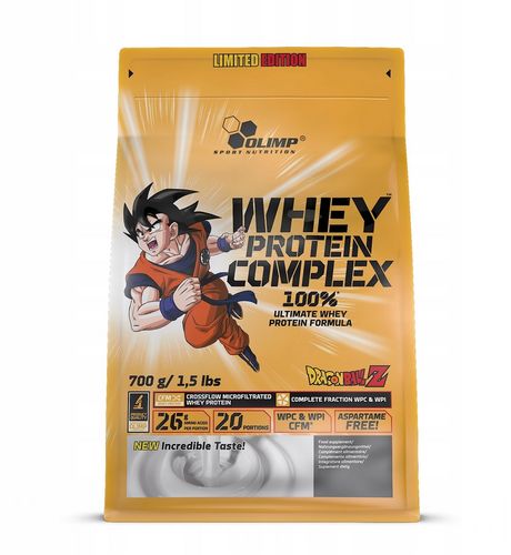 OLIMP WHEY PROTEIN COMPLEX 100% DRAGON BALL 700g na Arena.pl