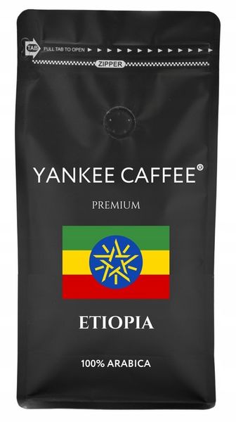 Kawa ziarnista 2kg Arabica świeżo palona Etiopia Do ekspresu i przelewu zdjęcie 3
