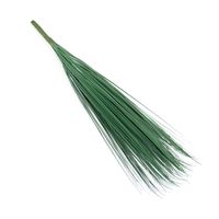 Sztuczna trawa dekoracyjna sceniczna roślina do salonu źdźbło pęk gałązka trawy ciemno zielona DFS018-1