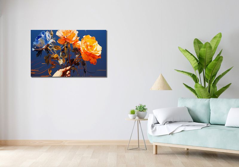 Obraz 100x60cm Żywy Uścisk zdjęcie 2