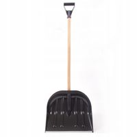 Łopata do śniegu 45 cm czarna