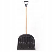 Łopata do śniegu 45 cm czarna