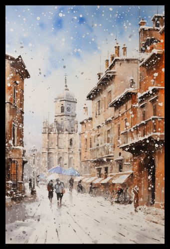 Plakat 30x45cm Urok Starych Miast na Arena.pl