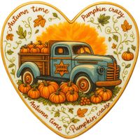 CIASTKO LUKROWANE SHERIFF PUMPKIN ROZ.M SERCE RĘCZNIE ROBIONE